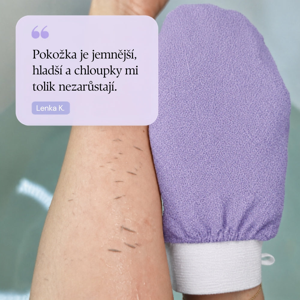 Peelingová rukavice